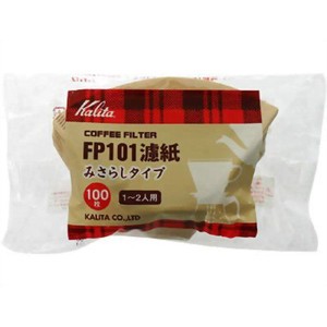 カリタ FP101 コーヒーペーパーフィルター 濾紙みさらしタイプ(100枚入) 1-2人用