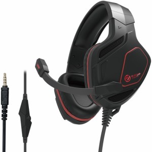 エレコム HS-G50BK ゲーミングヘッドセット 2m ブラック 