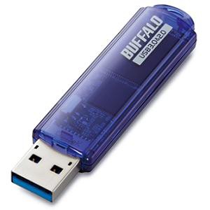 RUF3-C64GA-BL USB3.0対応 USBメモリー スタンダードモデル 64GB ブルー