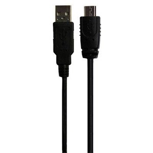 CYBER・USB2.0コントローラー充電ケーブル4m（PS4用）〈ブラック〉　CY-P4US2C4-BK