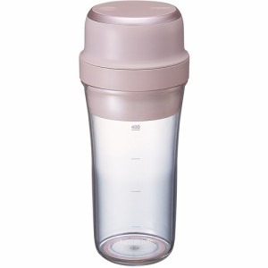 コイズミ KMX0400 充電式ポータブルミキサー 400ml ピンク 