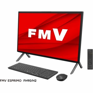 【推奨品】富士通 FMV ESPRIMO FH FMVF90H2B [ 27in | FHD | Core i7-1260P | 16GB | 512GB | Win11 Home | Office | ブラック ]