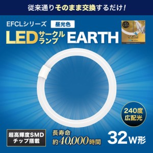 エコデバイス EFCL32LEDES28N LEDサークルランプ 