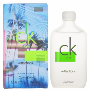 カルバン クライン CALVIN KLEIN ck シーケーワン リフレクションズ オードトワレ EDT SP 100ml 【香水】【在庫あり】【送料無料】