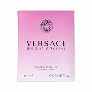 ヴェルサーチ VERSACE ブライト クリスタル EDT SP 1ml サンプル ミニチュア スプレー 【ミニ香水】【在庫あり】