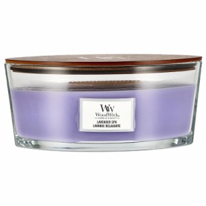 ウッドウィック Wood Wick ハースウィックL ラベンダースパ アロマキャンドル 【在庫あり】【送料無料】