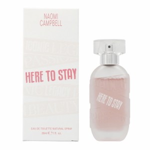 ナオミ キャンベル NAOMI CAMPBELL ヒアトゥーステイ オードトワレ 箱不良 EDT SP 30ml【訳あり香水】【在庫あり】【送料無料】