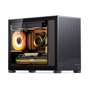 pcケース 小型 M-ATX ミニタワー ピラーレス ゲーミングpcケース