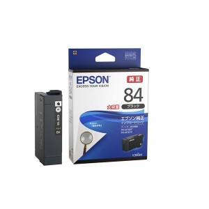EPSON  エプソン ビジネスインクジェット用 大容量インクカートリッジ ブラック ICBK84 (2438082)  代引不可 送料無料