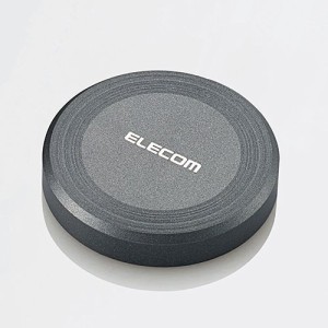 ELECOM  エレコム Qi規格対応ワイヤレス充電器/9W/5W/卓上タイプ/ブラック WQA01BK (2441868)  送料無料