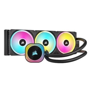 CORSAIR  コルセア 水冷一体型CPUクーラー iCUE LINK H150i RGB ブラック CW-9061003-WW CW-9061003-WW (2579788)  代引不可 送料無料