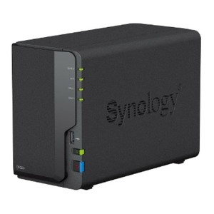 Synology  シノロジー Realtek RTD1619B CPU搭載 低価格 2ベイ NASキット DS223 DS223 (2573596)  代引不可 送料無料