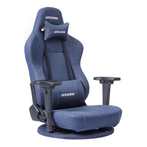 AKRacing  エーケーレーシング ゲーミング座椅子 極坐（ぎょくざ） デニムモデル GYOKUZA DENIM AKR-GYOKUZA-DENIM (2559680)  送料無料