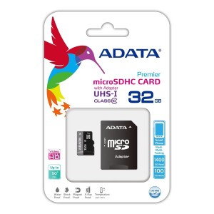 ADATA  エイデータ microSDHCカード UHS-1 class10 32GB AUSDH32GUICL10-RA1 (2487321)