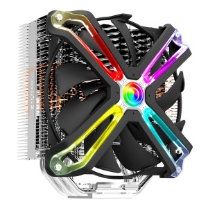 ZALMAN  ザルマン CNPS17X サイドフロー型CPUクーラー 140mm RGB LEDファン×1 CNPS17X (2573486)  代引不可 送料無料