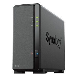 Synology  シノロジー DS124 NAS ネットワークハードディスク DS124 (2588647)  代引不可 送料無料