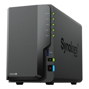 Synology  シノロジー DS224+ NAS ネットワークハードディスク DS224+ (2588649)  代引不可 送料無料