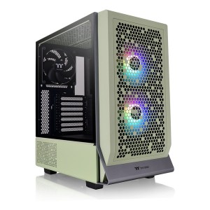 Thermaltake  サーマルテイク Ceres 300 TG ARGB Matcha Green 抹茶グリーン CA-1Y2-00MEWN-00 (2578539)  代引不可 送料無料