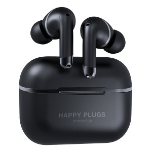 Happy Plugs（ハッピープラグス） AIR 1 ANC BLACK ワイヤレスイヤホン ブラック AIR1 ANC BLACK (2554924)  送料無料