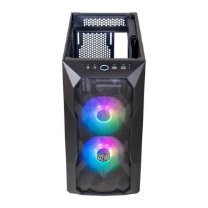 Cooler Master  クーラーマスター ミニタワーPCケース TD300 Mesh ブラック TD300-KGNN-S00 (2536214)  代引不可 送料無料