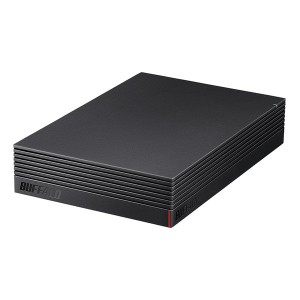 BUFFALO  バッファロー 外付けハードディスク CMRHDD採用4TBHDD PC用＆TV録画用 ブラック HD-NRCD4U3-BA (2582276)  送料無料