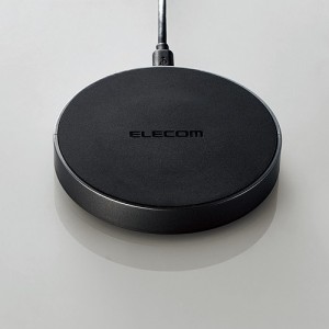 ELECOM  エレコム Qi規格対応ワイヤレス充電器 5W ブラック WQA02BK (2447556)  送料無料