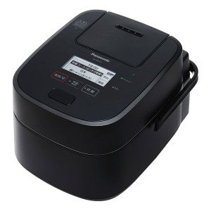 Panasonic  パナソニック スチーム&可変圧力IHジャー炊飯器 おどり炊き ブラック  5.5合 /圧力IH SR-VSX101-K (2536521)  送料無料