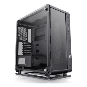 Thermaltake  サーマルテイク PCケース Core P6 TG -Black- ブラック CA-1V2-00M1WN-00 (2530863)  代引不可 送料無料