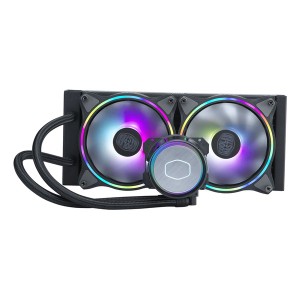 Cooler Master  クーラーマスター CPUクーラー MasterLiquid ML240 Illusion 簡易水冷 MLX-D24M-A18P2-R1 (2513812)  代引不可 送料無料