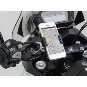 DAYTONA  デイトナ バイク用 スマホホルダー クイック iPhoneXs/X/8/SE2 第二世代 対応 IH-100D 79351 (2341994)  送料無料