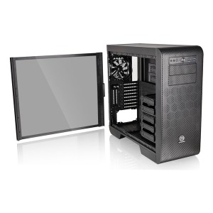 Thermaltake  サーマルテイク ミドルタワー型PCケース Core V51 TG  強化ガラスモデル CA-1C6-00M1WN-03 (2573928)  代引不可 送料無料