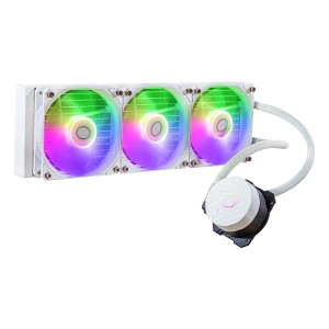 Cooler Master  クーラーマスター 簡易水冷 CPUクーラー MASTERLIQUID 360L Core White ホワイト MLW-D36M-A18PZ-RW (2577247)  送料無料