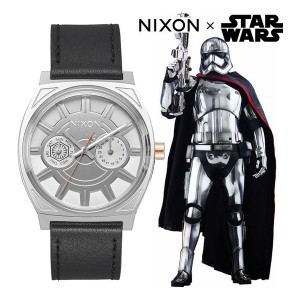 NIXON ニクソン CAPTAIN PHASMA TIME TELLER DELUXE スターウォーズ 文字盤シルバー A927SW2446 (2514190)  送料無料