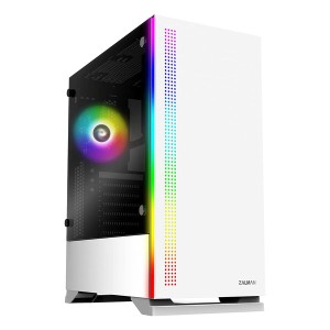 ZALMAN  ザルマン ザルマン S5 White ミドルタワーPCケース フラットデザイン ホワイト S5WHITE (2573943)  代引不可 送料無料