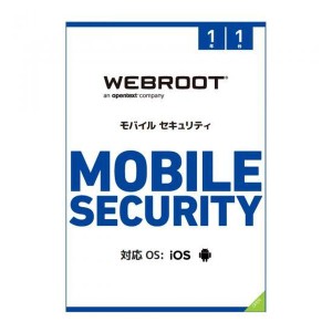 Webroot ウェブルート・ソフトウェア ウェブルートモバイルセキュリティ1Y1台 (2585085)  送料無料