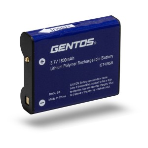 GENTOS  ジェントス ジェントス LEDヘッドライト用充電池 GT-05SB GT-05SB (2611217)  代引不可 送料無料