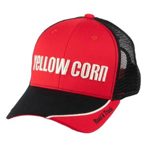 YeLLOW CORN  イエローコーン YC-012 Free メッシュキャップ 帽子 フリーサイズ レッド 赤 YC012RE (2560624)  送料無料