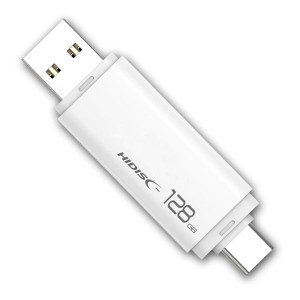 HI-DISC  ハイディスク USB3.2 OTGメモリType-C/A 128GB USBメモリ Type-C/A両対応 HDUF134C128G3C (2588866)  送料無料