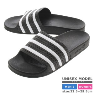 adidas ADILETTE 【adidas Originals】 アディダス アディレッタ BLACK/WHITE