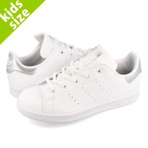 adidas STAN SMITH C アディダス スタンスミス チャイルド  子ども 靴 FTWR WHITE/GREY TWO/SILVER METALLIC ホワイト 白 グレー gy4263