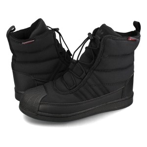 adidas SST BOOTS J アディダス SST ブーツ J レディース CORE BLACK/CORE BLACK/FOOTWEAR WHITE ブラック ID6891