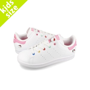 adidas STAN SMITH C HELLO KITTY アディダス スタンスミス チャイルド ハローキティ 子ども FTWR WHITE/FTWR WHITE/BLISS PINK ホワイト