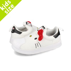 adidas HELLO KITTY SST 360 C KIDS アディダス ハローキティ SST 360 C キッズ 子ども FTWR WHITE/CORE BLACK/VIVID RED ホワイト id972