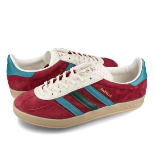 adidas GAZELLE INDOOR アディダス ガゼル ガッツレー インドア メンズ レディース COLLEGE BURGUNDY/ARCTIC FUSION/COLLEGE GREEN レッ