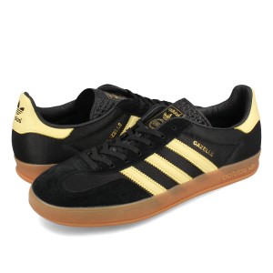 adidas GAZELLE INDOOR アディダス ガゼル ガッツレー インドア メンズ レディース CORE BLACK/ALMOST YELLOW/GUM ブラック ig4999