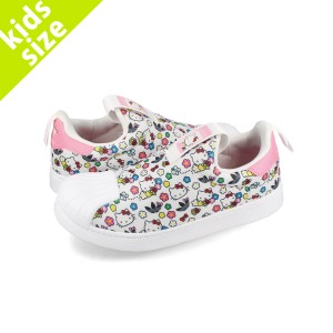 adidas SST 360 C HELLO KITTY アディダス SST 360 チャイルド ハローキティ 子ども FTWR WHITE/FTWR WHITE/BLISS PINK ホワイト ig5666