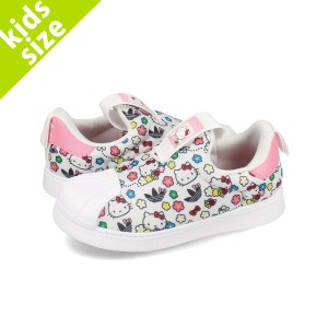 adidas HELLO KITTY SST 360 I KIDS アディダス ハローキティ SST 360 I キッズ ベビー 子ども FTWR WHITE/CORE BLACK/BLISS PINK ホワイ