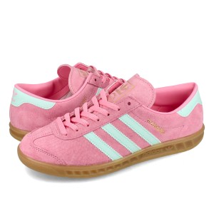 【6月10日(月)発売】 adidas HAMBURG アディダス ハンブルグ メンズ レディース BLISS PINK/SEMI FLASH AQUA/GUM ピンク IH5459