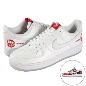 【ビッグ・スモールサイズ】 NIKE AIR FORCE 1 '07 PRM 【I BELIEVE/達磨】 ナイキ エア フォース 1 07 プレミアム WHITE/WHITE/UNIVERSI