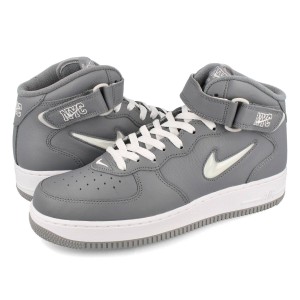 NIKE AIR FORCE 1 MID QS COOL GREY/WHITE/METALLIC SILVER 【NYC】